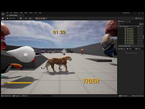 White Wolf - Treasure Hunter 2 (Tiger Playable) Unreal Engine 5