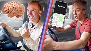 Who's faster around London: a taxi driver or a GPS