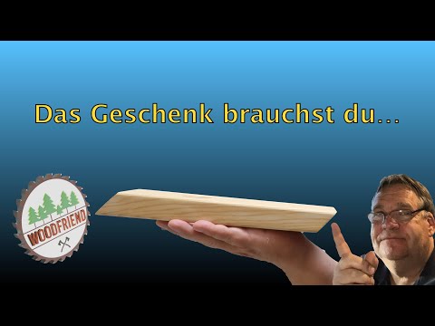 Dieses Geschenk ist schnell gebaut und der RENNER !