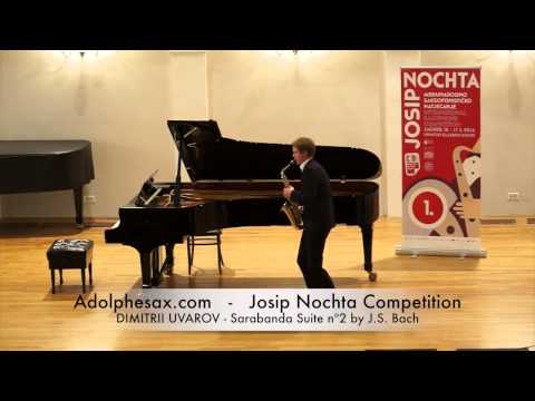 Dmitri Ouvaroff - Johann Sebastian Bach. Suite No.2. Sarabande