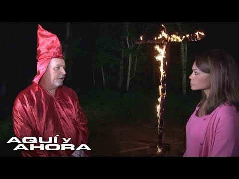 The racist attack against Ilia Calderón by a member of the Ku Klux Klan