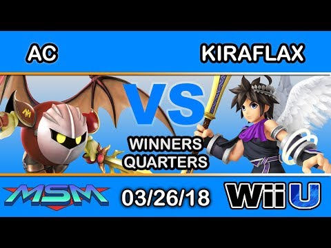 MSM 139 - BKO | AC (Meta Knight) Vs. KiraFlax (Pit) Winners Quarters - Smash 4