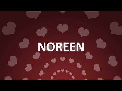 HAPPY BIRTHDAY NOREEN