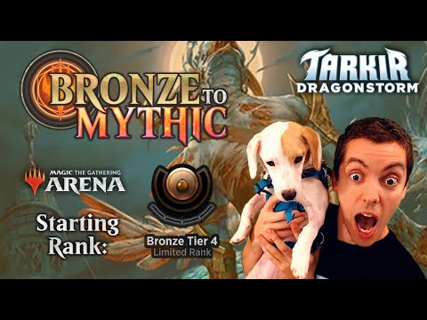 🥉 Bronze To Mythic: Episode 1 - Starting Rank: Bronze 4 - MTG Arena: 🐲 Tarkir: Dragonstorm 🐲