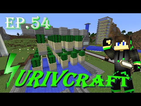Surivcraft Ep.54 - Farm di CACTUS a due PIANI