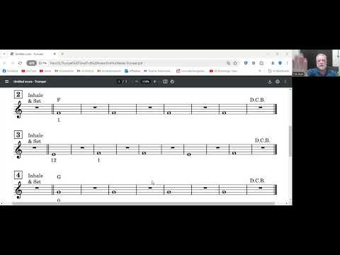 Trumpet Time 101-Lesson 11c  Reading Between the Lines