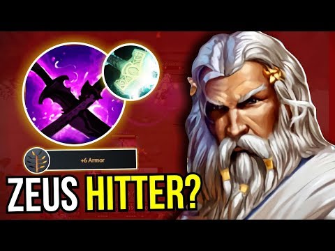 ZEUS HITTER? - WTF Zeus Carry Build Sange Yasha New Meta 7.09 Dota 2 | Upside Down 57