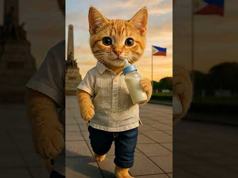 Kitten cat in Manila 🇵🇭 #cat #manila #philippines #shorts #catshorts #catvideos