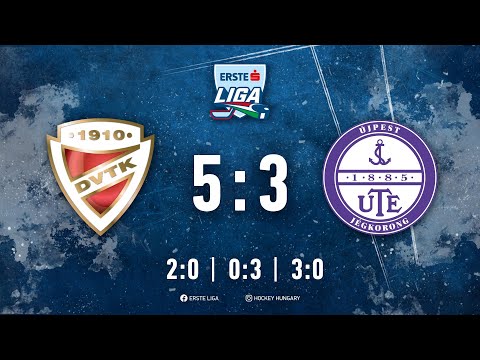 Erste Liga 14. forduló: DVTK Jegesmedvék - UTE
