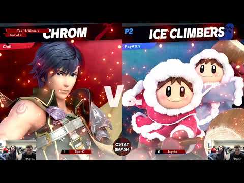 NO CAPS!! #12 - SparK (Chrom) vs Scythe (Ice Climbers) - Smash Ultimate Tournament Winners Quarters