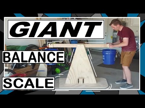 Giant Balance scale!! // VBS 5 Gallon Bucket, Offering Scale