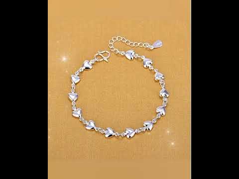 girls silver bracelet design#shortsvideo#mg786