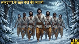लकड़हारे के सात बेटों की कहानी | बर्फीले तूफान की रात | Hindi Moral Story MQDEFAULT Thumbnail