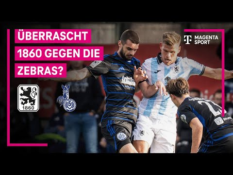 TSV 1860 München - MSV Duisburg, Highlights mit Live-Kommentar | 3. Liga | MAGENTA SPORT
