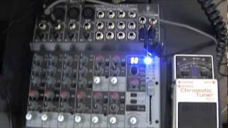 Video thumbnail for Behringer XENYX 1202FX Mixer - Punk Rock Review by mikedeestro