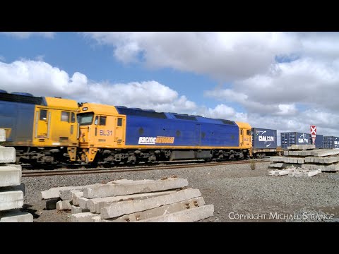 BL27 & BL31 Leading 7902V Container Train From Mildura (6/3/2023) - PoathTV Australian Railways