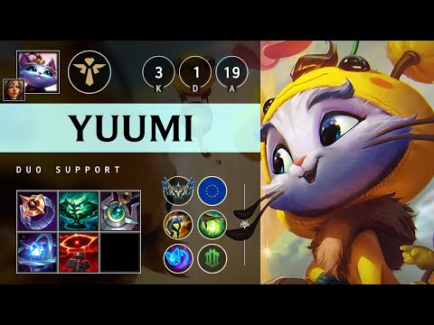 Yuumi Support vs Nami - EUW Challenger Patch 25.20