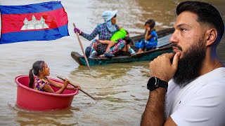 Extremely Challenging Lives In The Floating Villages Of Cambodia - Kampong Phluk 🇰🇭