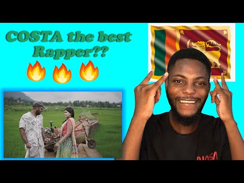 Africans react to Costa - Batanala බටනලා (Official Music Video)