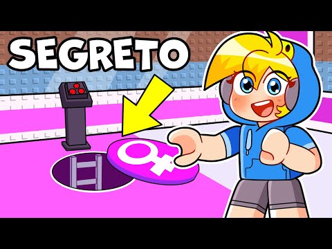 BASE SEGRETA in un MONDO SOLO RAGAZZE su ROBLOX STEAL A BRAINROT!