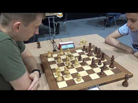 Blitz chess: GM Gajewski Grzegorz - FM Vladislav Larkin, Slav defense