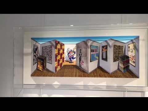 Patrick Hughes - Reverse perspective paintings "POPPISH 2019"