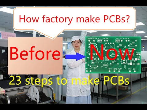 How factories make PCB? Real pcb manufacturer shows you the PCB manufacturing process step by step