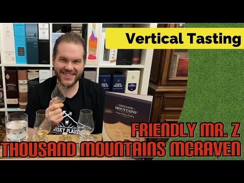 Thousand Mountains McRaven Mini Vertical Whisky Tasting | Die Nummer 74 | Friendly Mr. Z