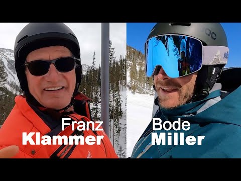 Skifahren mit Franz Klammer und Bode Miller