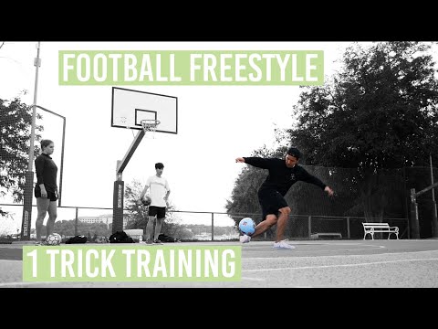 ONE TRICK TRAINING #2 w/ CHARLY, NICO GONDRA & JASMIJN - Football Freestyle