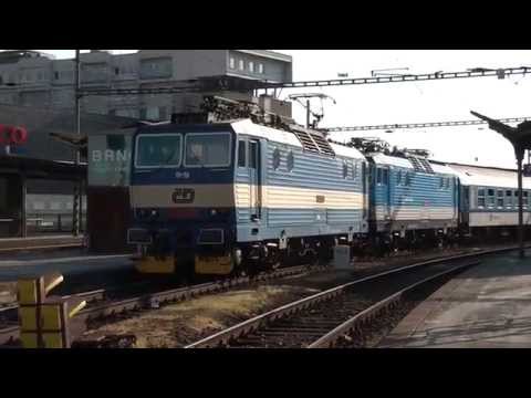 ČD 362.170+362.123 - R 864 RUDOLF TĚSNOHLÍDEK - Brno hlavní nádraží