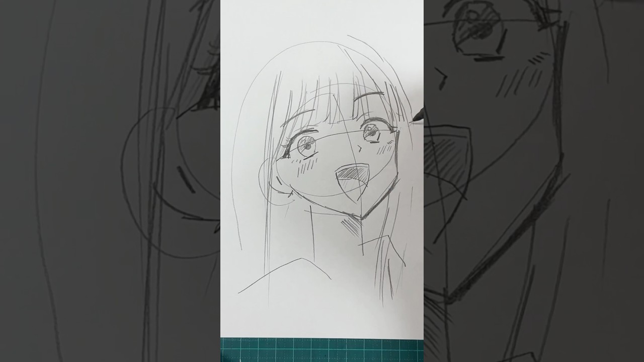 How to draw Kaguya! #超かぐや姫  #つっしーの筆