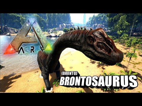 Taming A Brontosaurus (Bronto) | Ark Survival Evolved | The Island