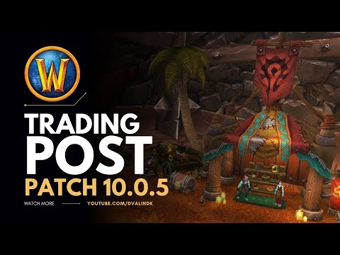Dragonflight Trading Post | New Monthly Cosmetics & Rewards | Patch 10.0.5 | World of Warcraft