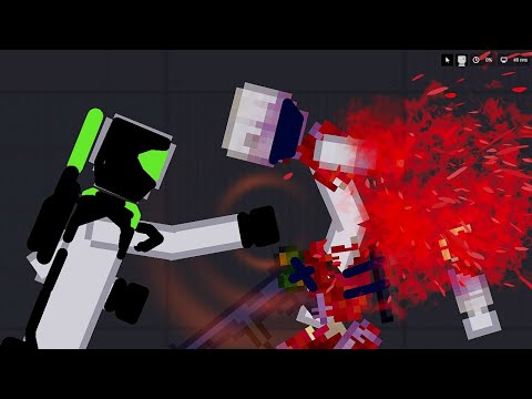 Psychic Soldier fight crime [Zebra Gaming TV] People Playground 1.14