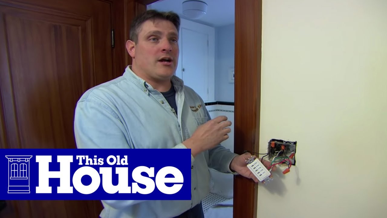 How to Install a Bathroom Fan | Ask This Old House