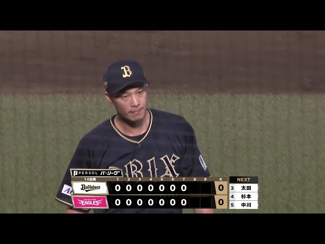 【7回裏】火消し成功!! バファローズ・岩嵜翔 ピンチで登板も無失点に抑えて流れを作る!! 2025年8月5日 東北楽天ゴールデンイーグルス 対 オリックス・バファローズ