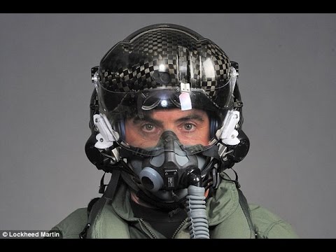 Helmet that allows pilots to see THROUGH the plane: Airmen in new $1trillion F-35 fighter