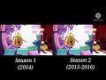 Angry Birds Stella Intro Comparison 2014 2016