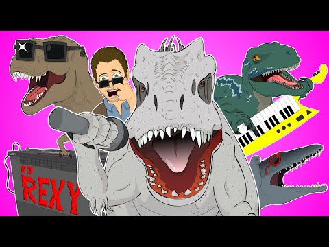 ♪ JURASSIC WORLD THE MUSICAL REMIX - Animated Parody Song