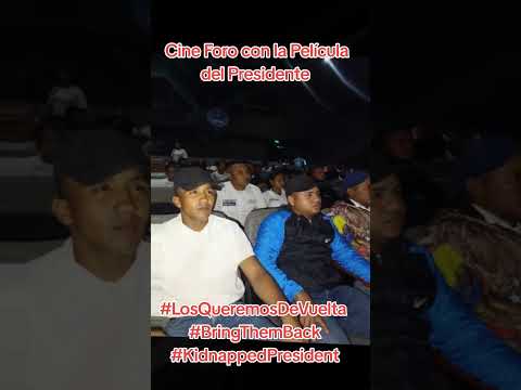 Cine Foro con la Película del Presidente Estado: Bolívar Municipio: Angostura