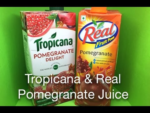 Tropicana real pomegranate juice