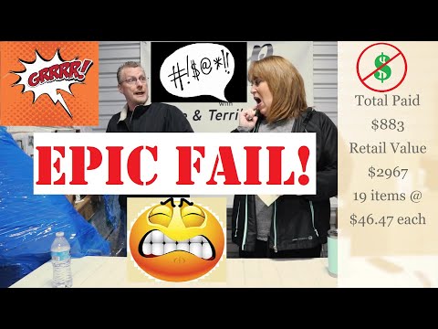 OUCH! We Paid $883 & LOST money! UNINSPECTED RETURNS Retail Liquidation PALLET UNBOXING CATASTROPHE!