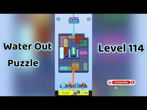 Water Out Puzzle Level 114 Walkthrough 💧 | Step-by-Step Guide | Mini Boss
