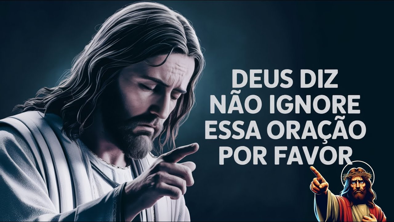 DEUS DIZ: VOCÊ PRECISA OUVIR ESSA MENSAGEM PODEROSA NÃO SE ATREVA A PULAR ESSE VÍDEO (ORAÇÃO).