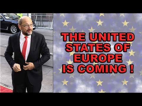 😧Martin Schulz Calls for a United States of Europe!😧