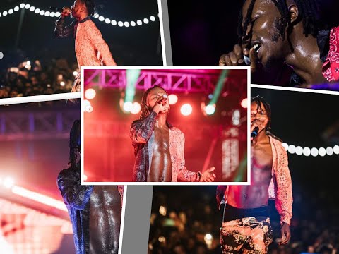 Naira Marley Full Performance at Afronation Ghana 2019  HD Day 3, With Marlians Doin Tesumole Dance