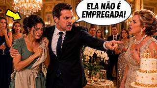 Minha sogra me tratou como empregada no aniversário dela. Então meu marido lhe deu uma dura lição