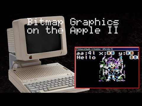 Bitmap Functions on the Apple II - Learn 6502 Assembly Lesson P3