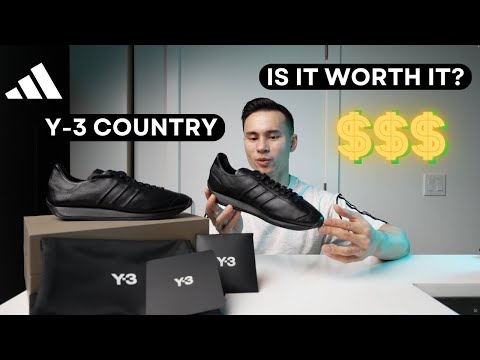 Y-3 COUNTRY - UNBOXING & REVIEW